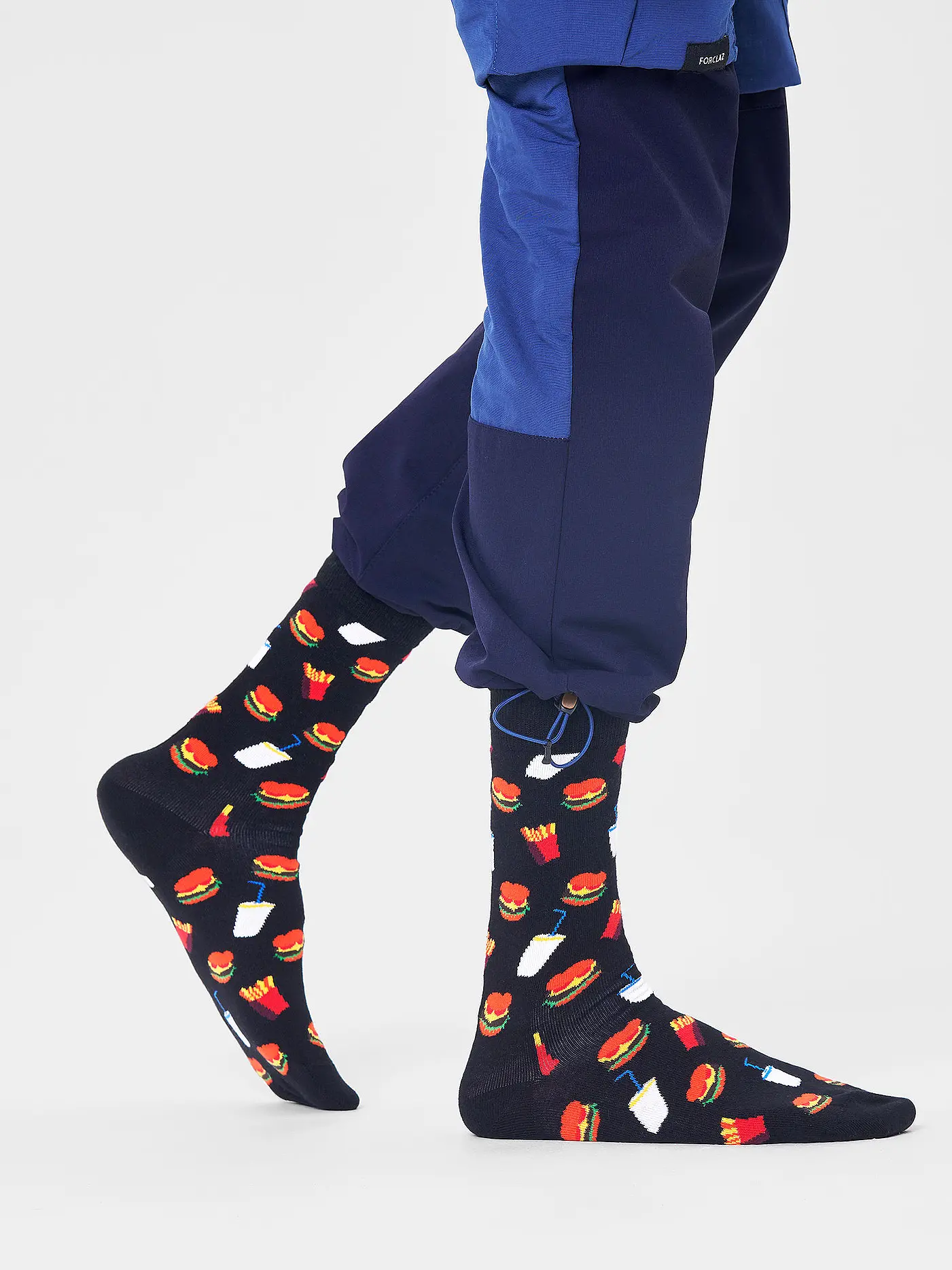 HAPPY SOCKS | Damen Socken HAMBURGER 36-40 smu | 